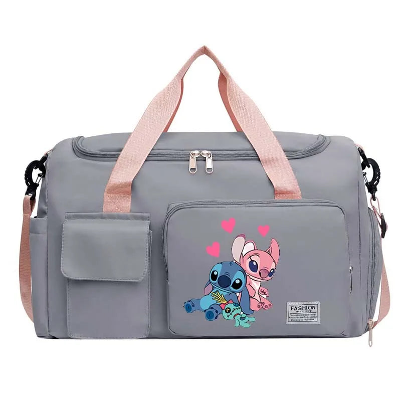 Disney Stitch Travel Bag Large Capacity