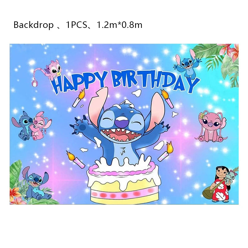 Stitch Birthday Party Decoration