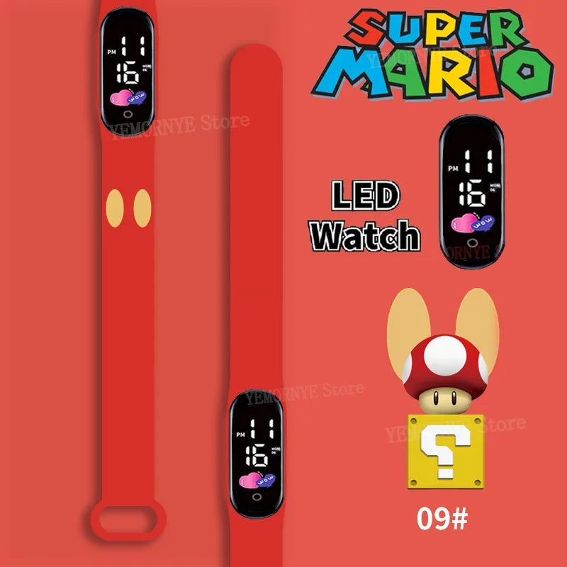 Mario Bros  Waterproof Digital Watch