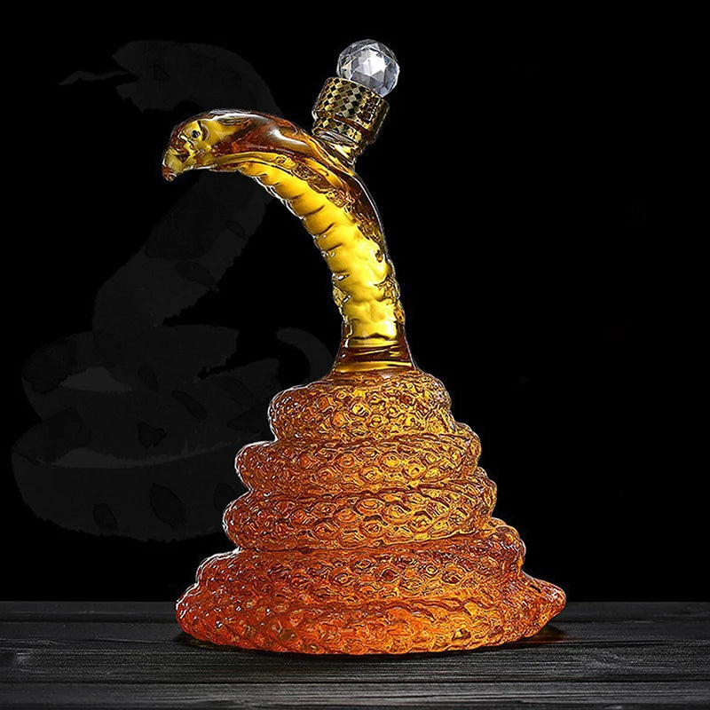 500ml Glass cobra Decanter