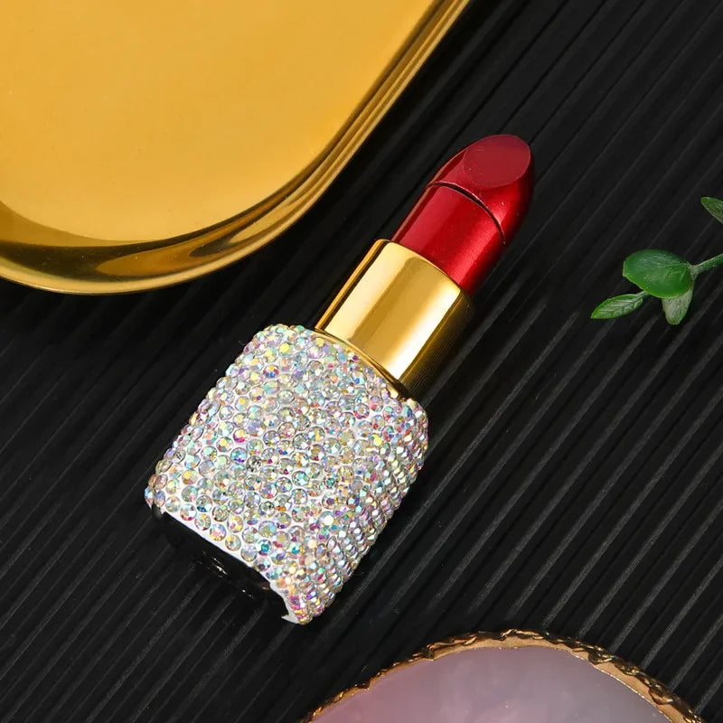 Bling Bling Lipstick Cigarette Lighter for Ladies