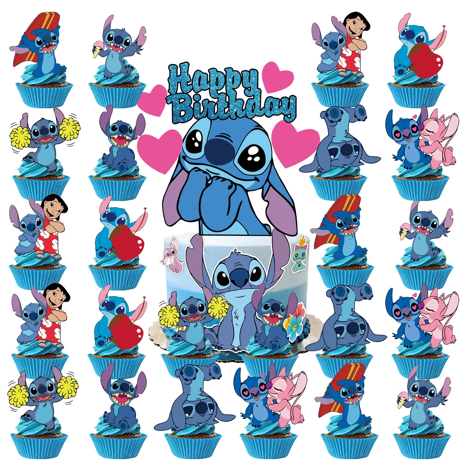 Stitch Party Supplies Stitch Cake Topper