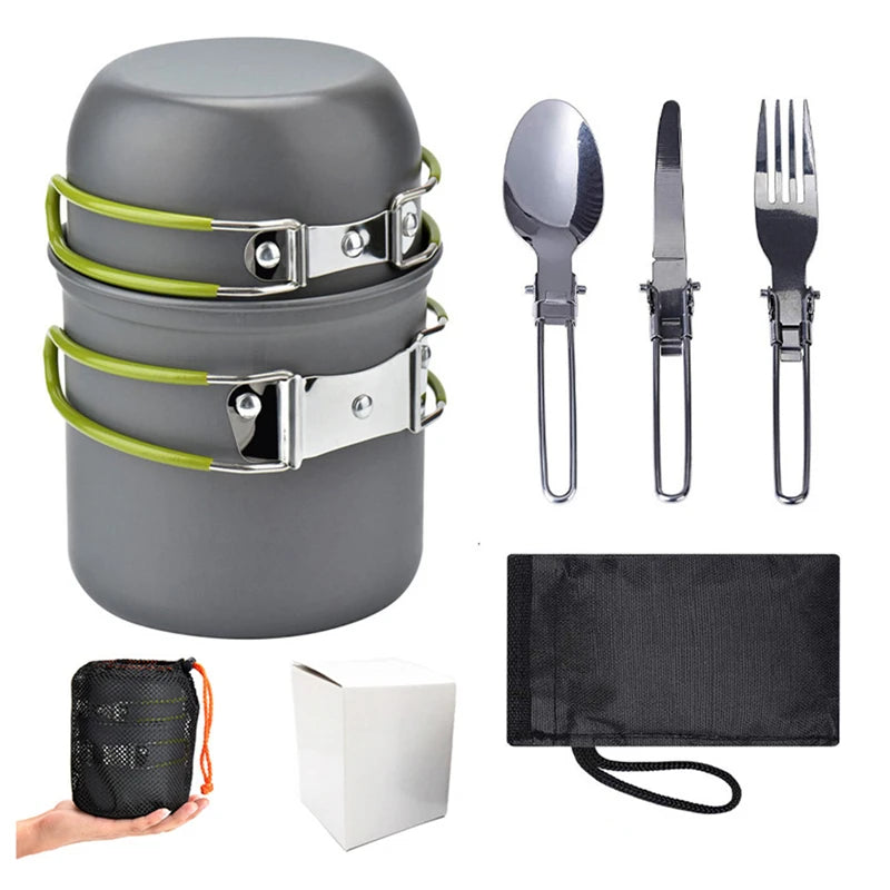 Camping Cookware Set Outdoor