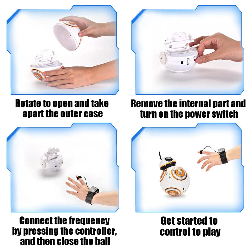 RC Robot Car With Sound Gesture Sensing