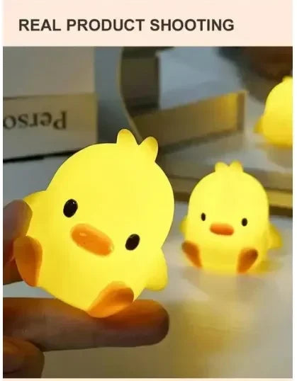 LED Yellow Duck Desk Lamp with Soft Light