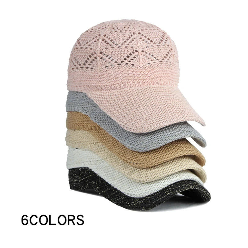 Women Baseball Cap Breathable