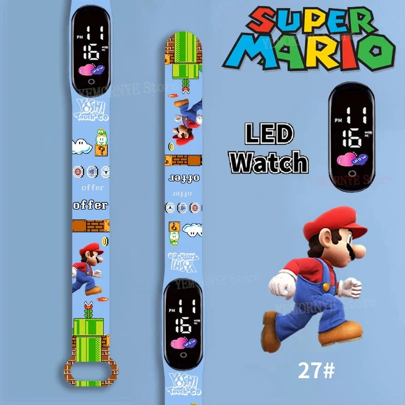 Mario Bros  Waterproof Digital Watch