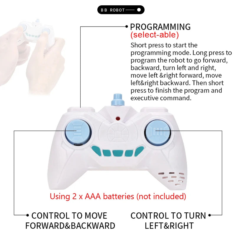 RC Robot Car With Sound Gesture Sensing