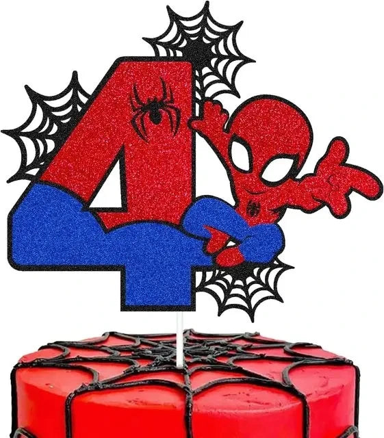 Spiderman Cake Toppers