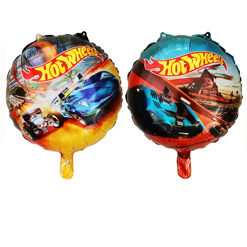 35pcs Hot Wheels Theme Birthday Party Balloon