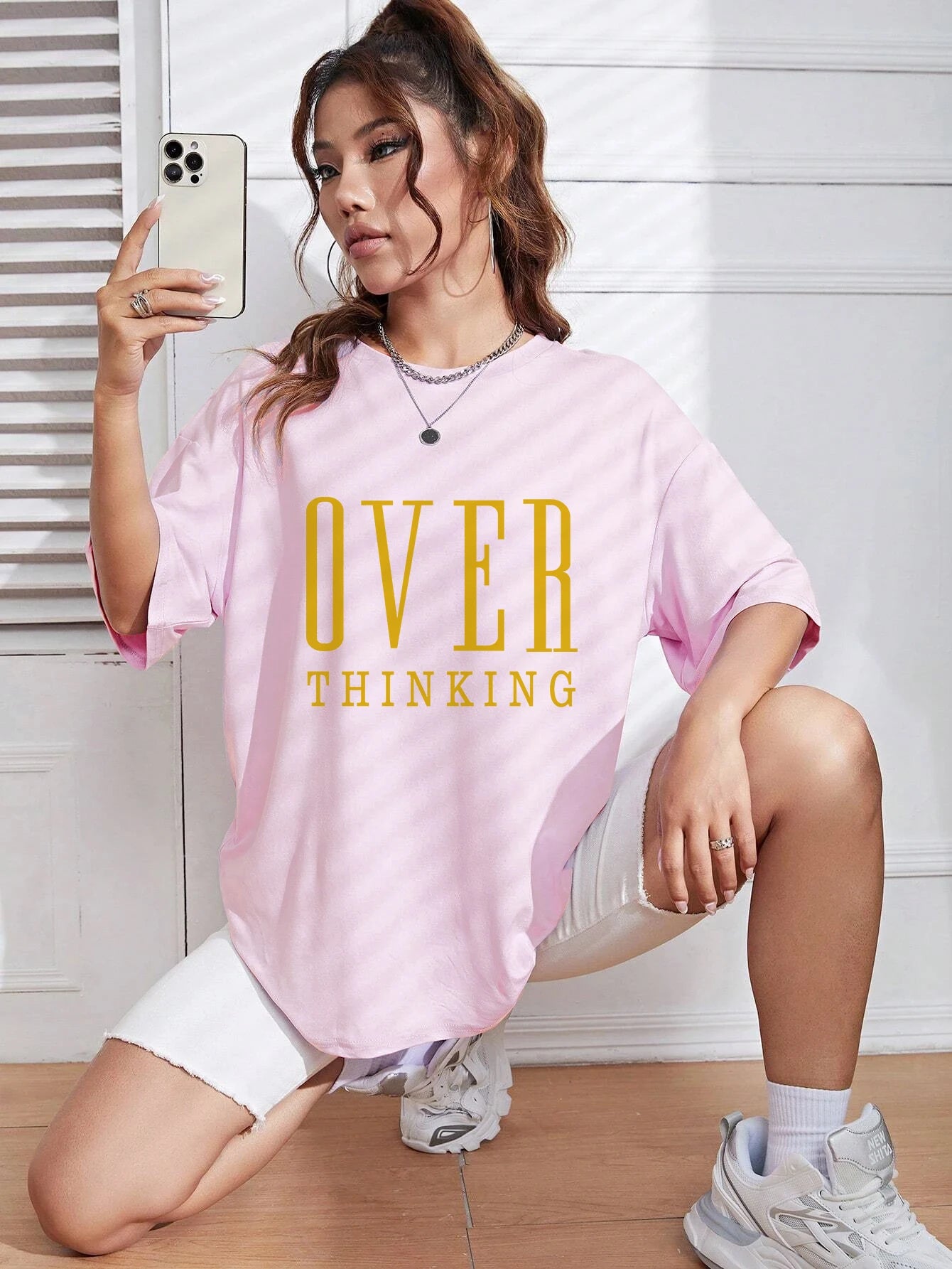 Over Thinking   Short Sleeve  Casual T-Shirt