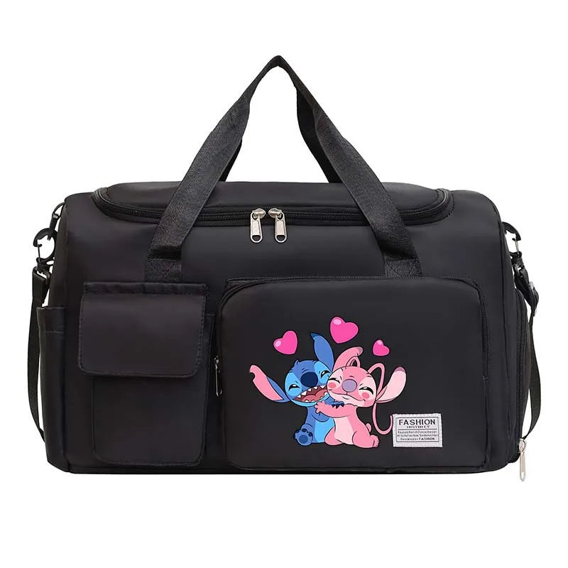 Disney Stitch Travel Bag Large Capacity