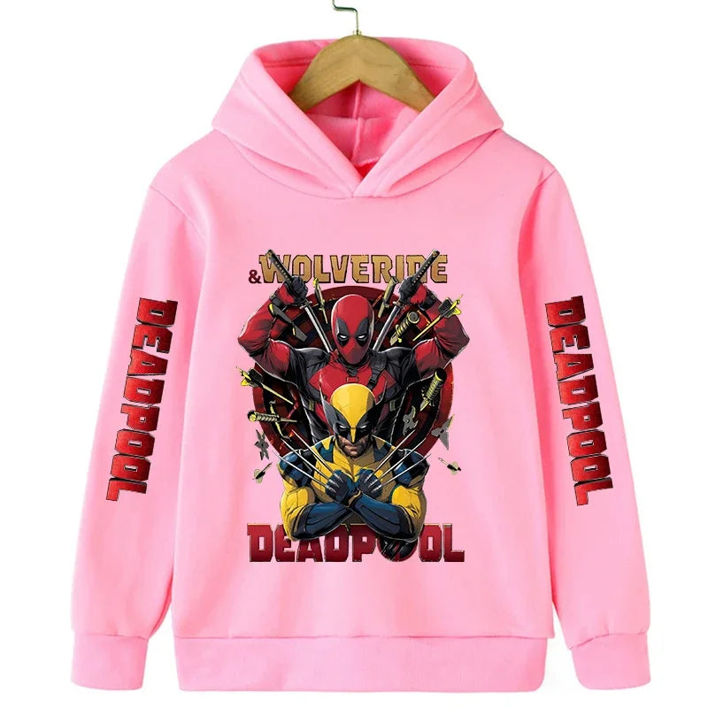 Deadpool & Wolverine Children Hooded Sweatshirts