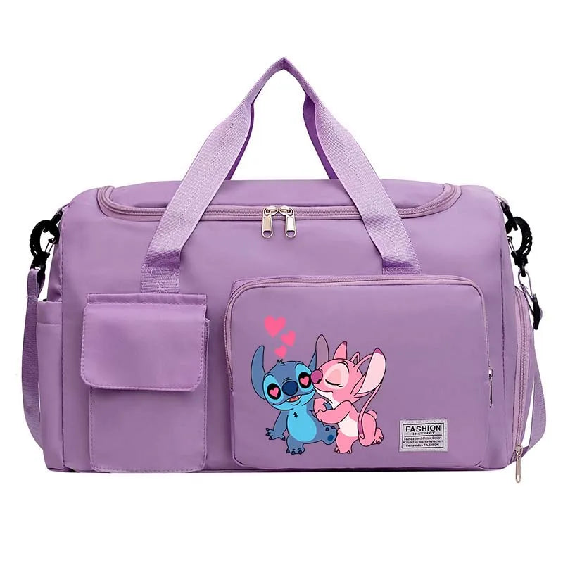 Disney Stitch Travel Bag Large Capacity