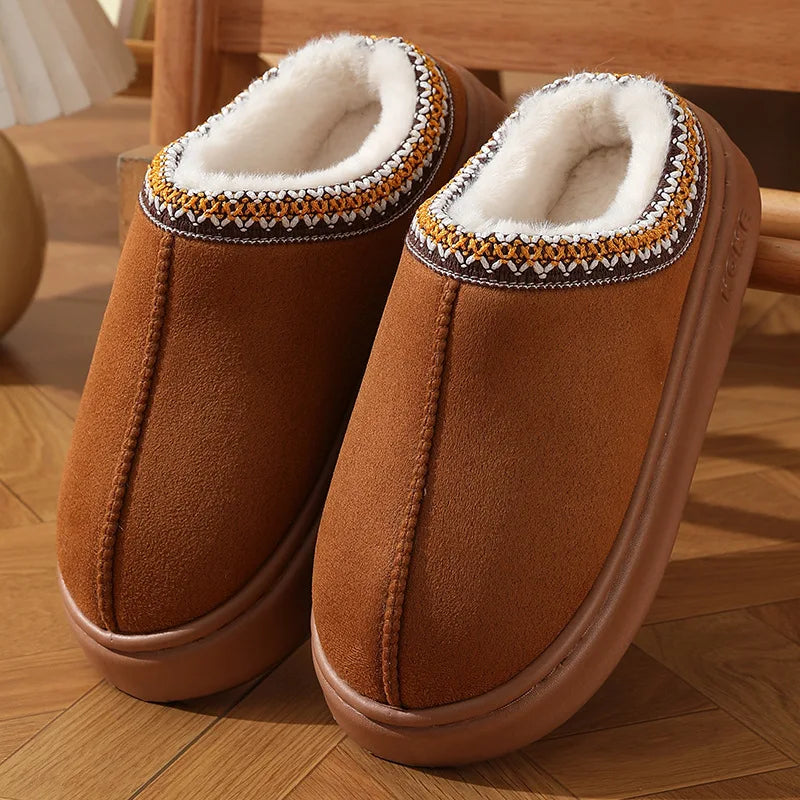 warm fluffy Woman slippers