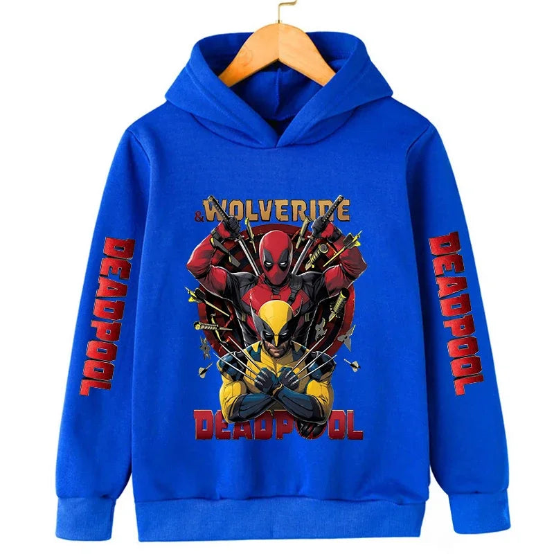 Deadpool & Wolverine Children Hooded Sweatshirts