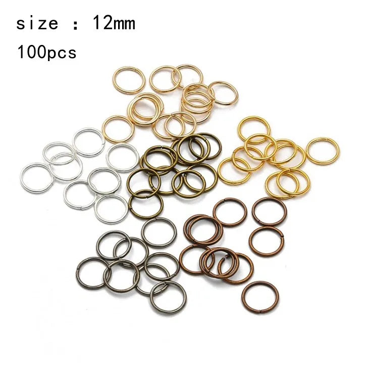 Mix Fabric Dread Dreadlock Beads Clips  10-100pcs