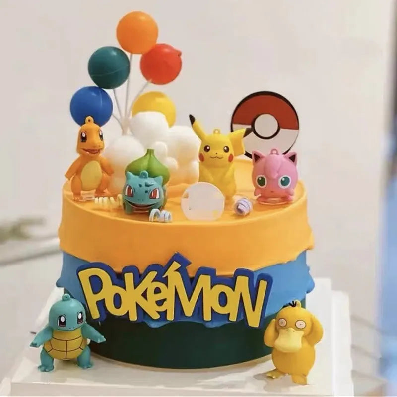 13PCS/SET Pikachu Cake Topper