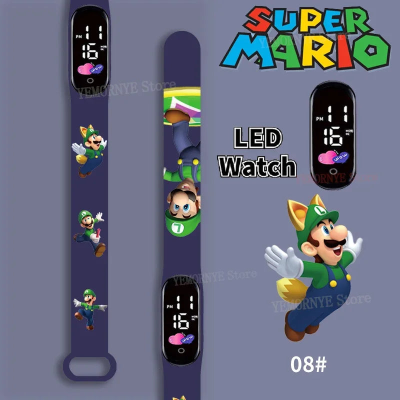 Mario Bros  Waterproof Digital Watch