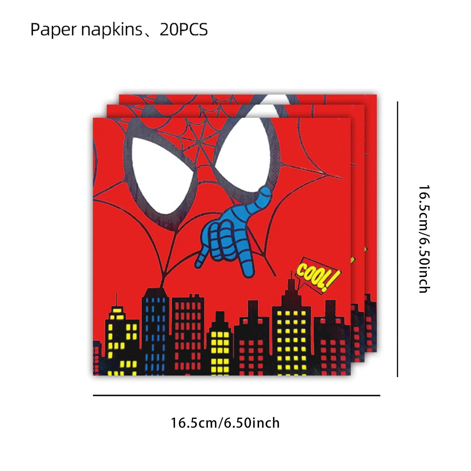 New Spiderman Theme Birthday Party Decorations