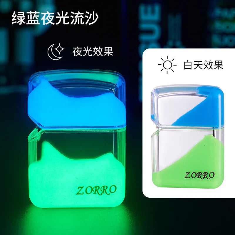 ZORRO Luminous Quicksand Cool Kerosene Lighter