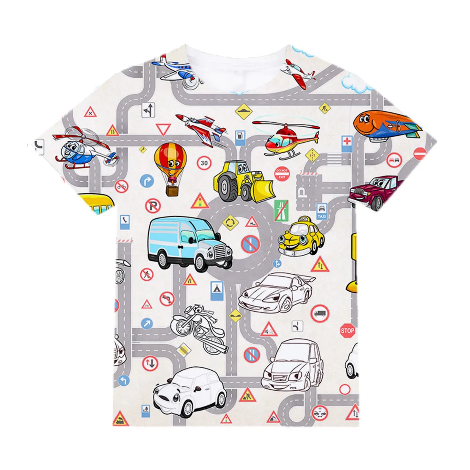 Cartoon Car  T-Shirt