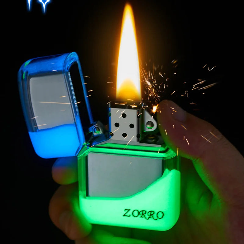 ZORRO Luminous Quicksand Cool Kerosene Lighter