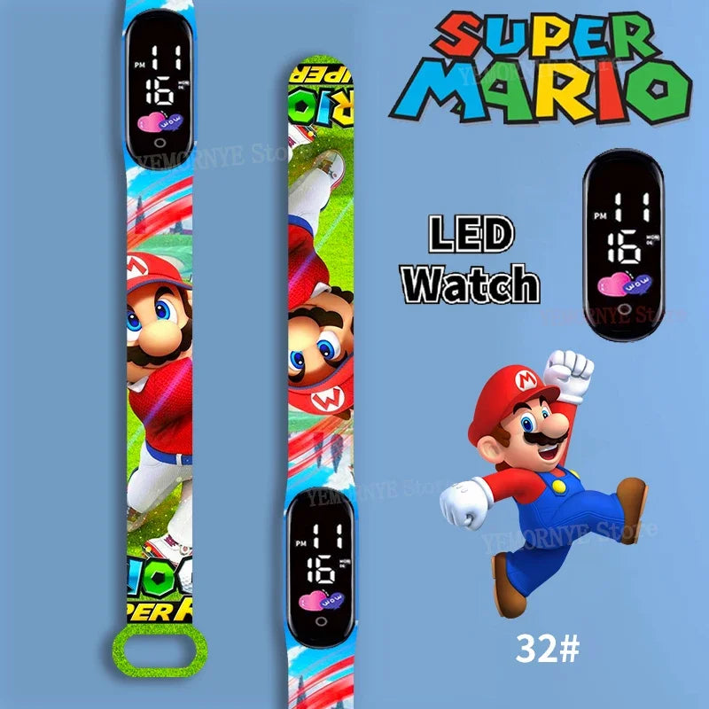 Mario Bros  Waterproof Digital Watch