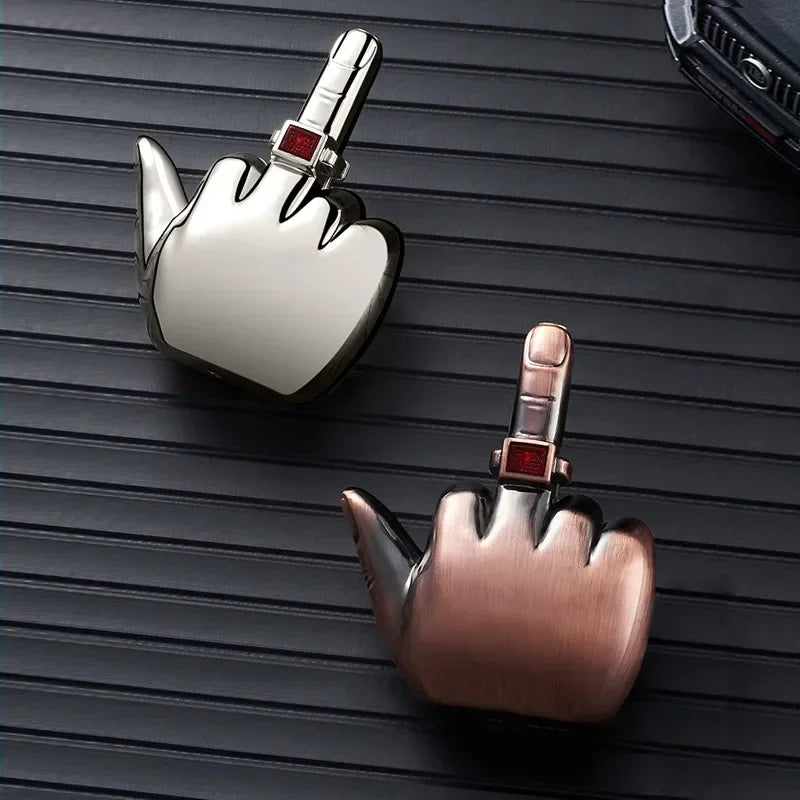 Funny Middle Finger Torch Lighter with f *ck You Voice