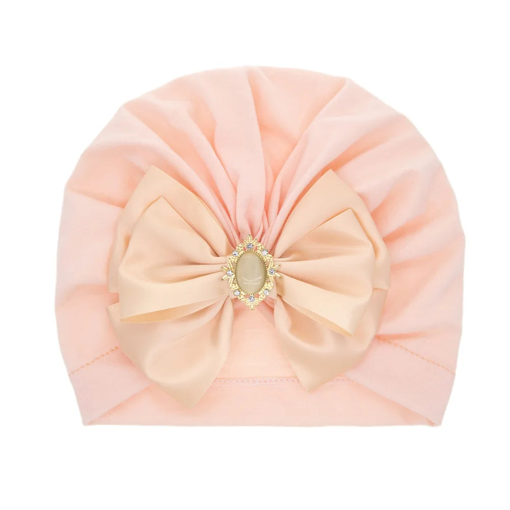 Newborn Girls Bowknot Diamond