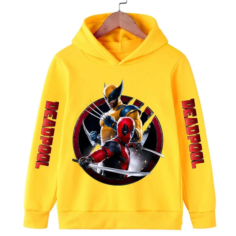 Deadpool & Wolverine Children Hooded Sweatshirts