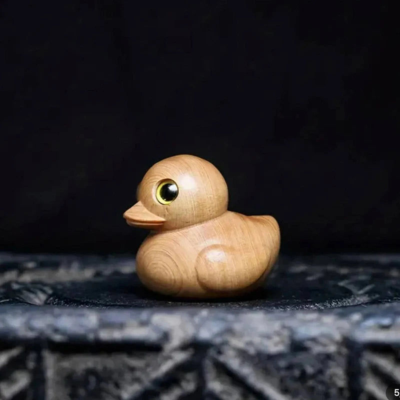 Handmade Wooden  Mini Duck