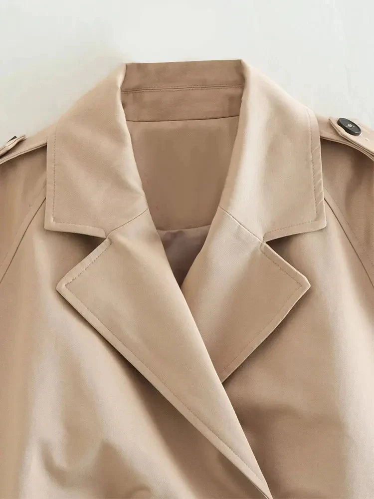 Cropped TrenchCoat