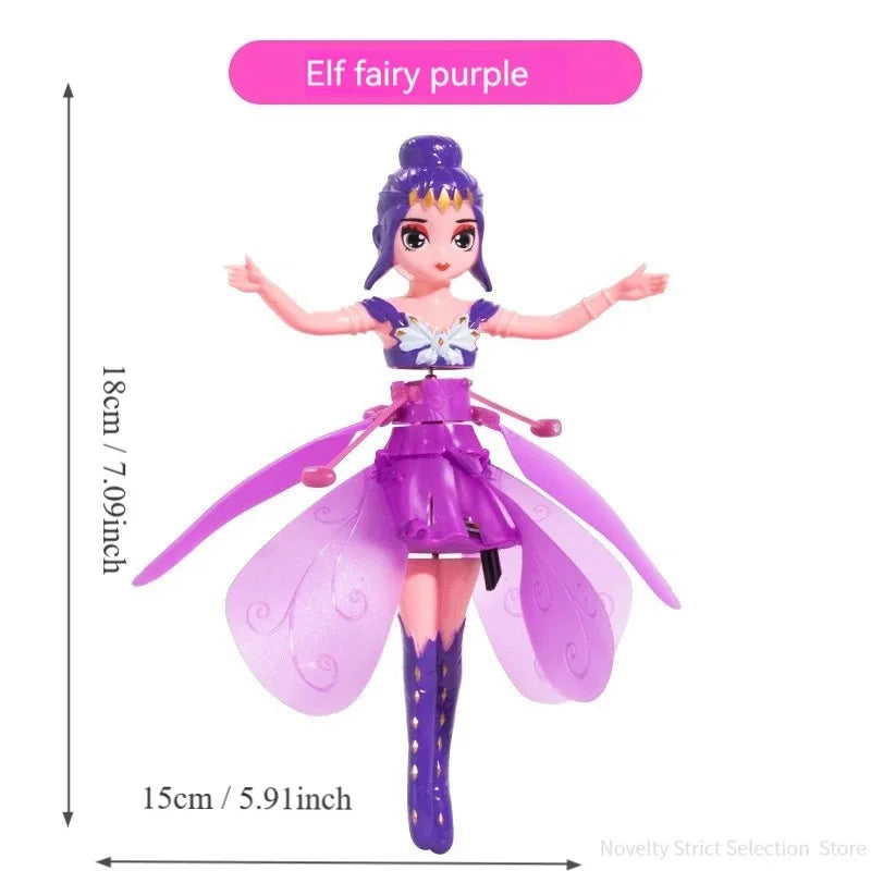 Little Princess Rotating Luminous Helicopter Doll