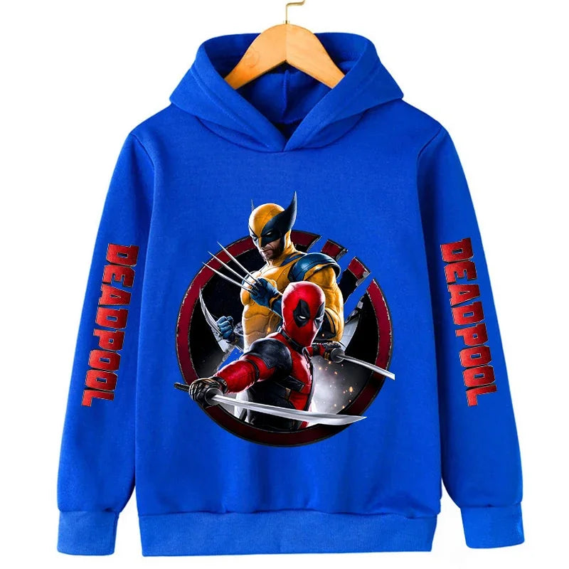 Deadpool & Wolverine Children Hooded Sweatshirts