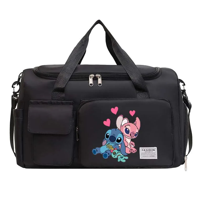 Disney Stitch Travel Bag Large Capacity