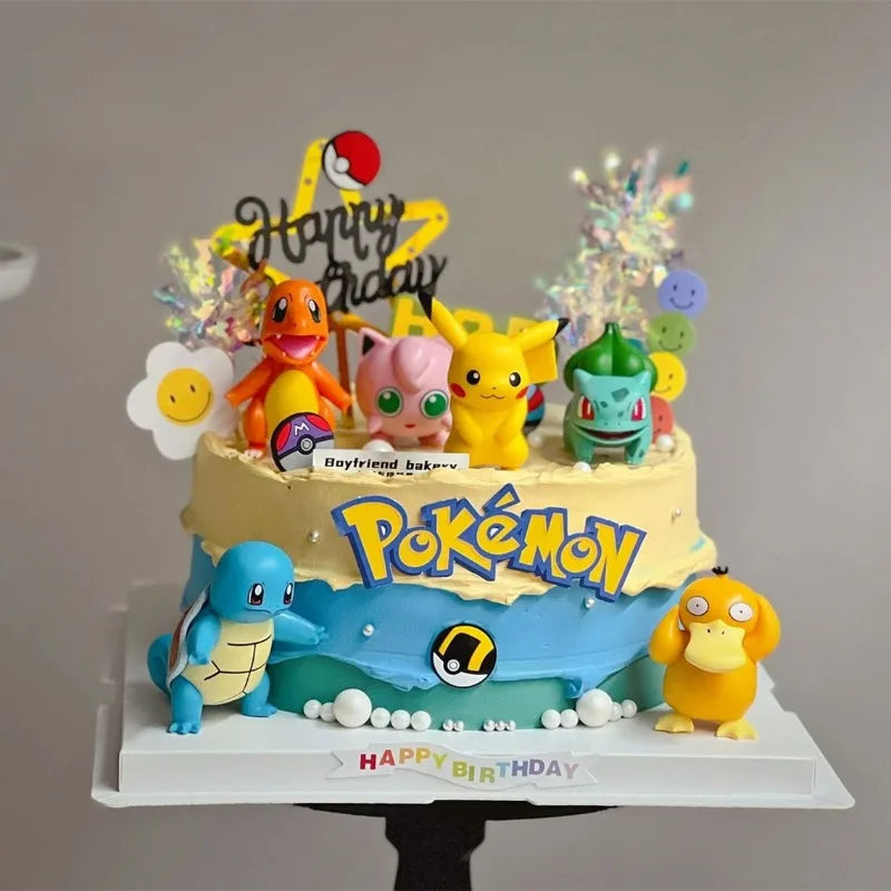 13PCS/SET Pikachu Cake Topper