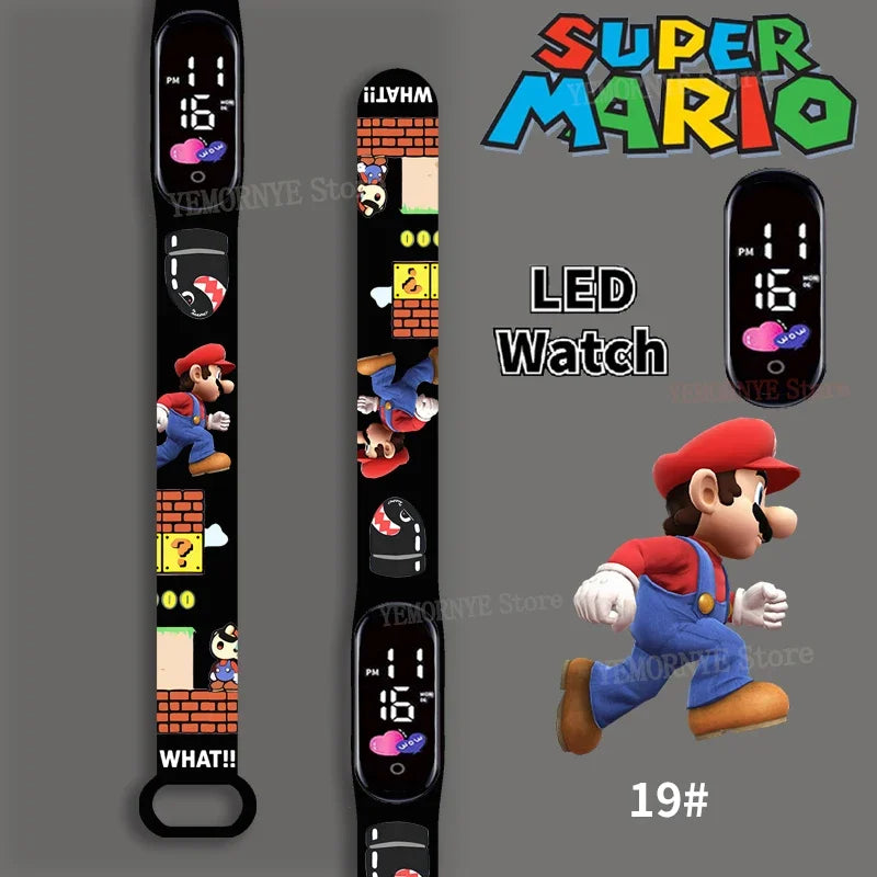 Mario Bros  Waterproof Digital Watch