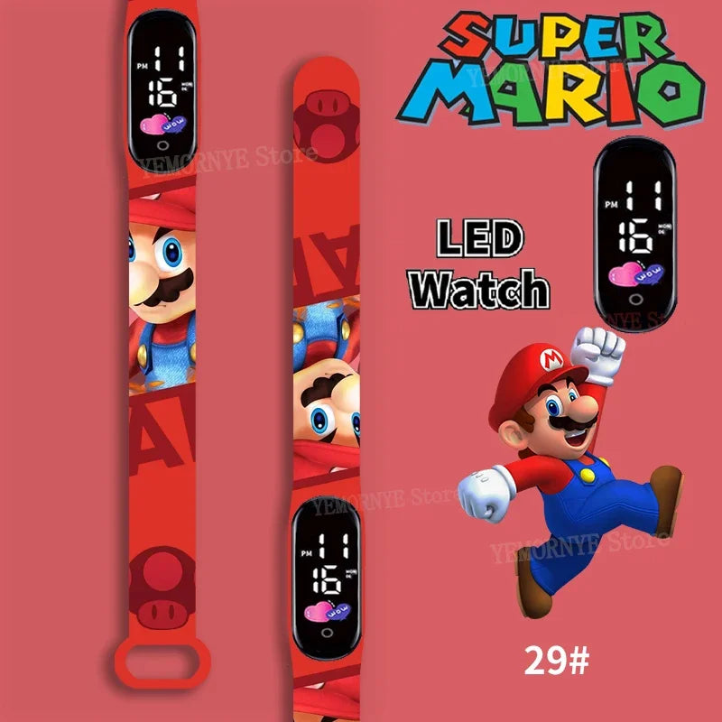 Mario Bros  Waterproof Digital Watch