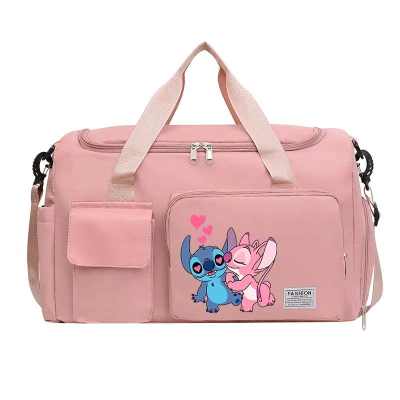 Disney Stitch Travel Bag Large Capacity