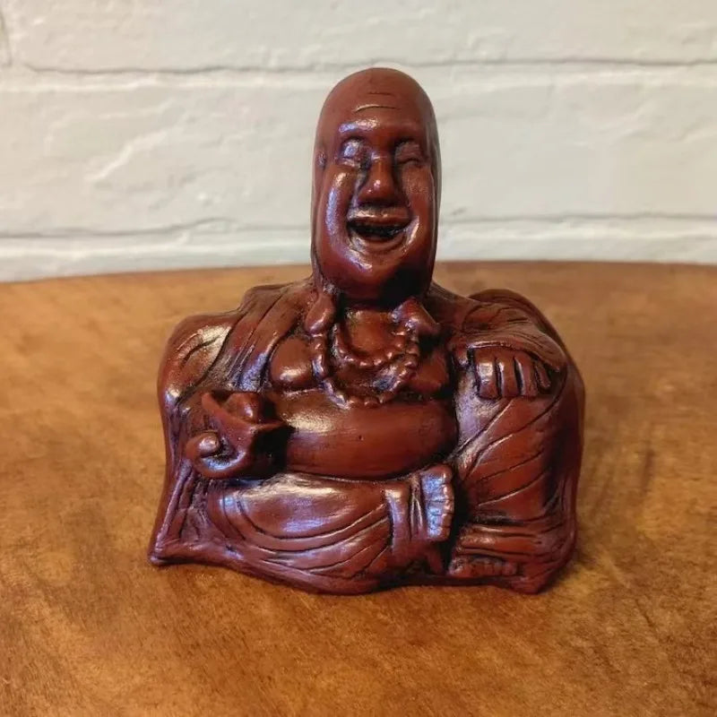 Middle Finger LAUGHING BUDDHA Sculpture