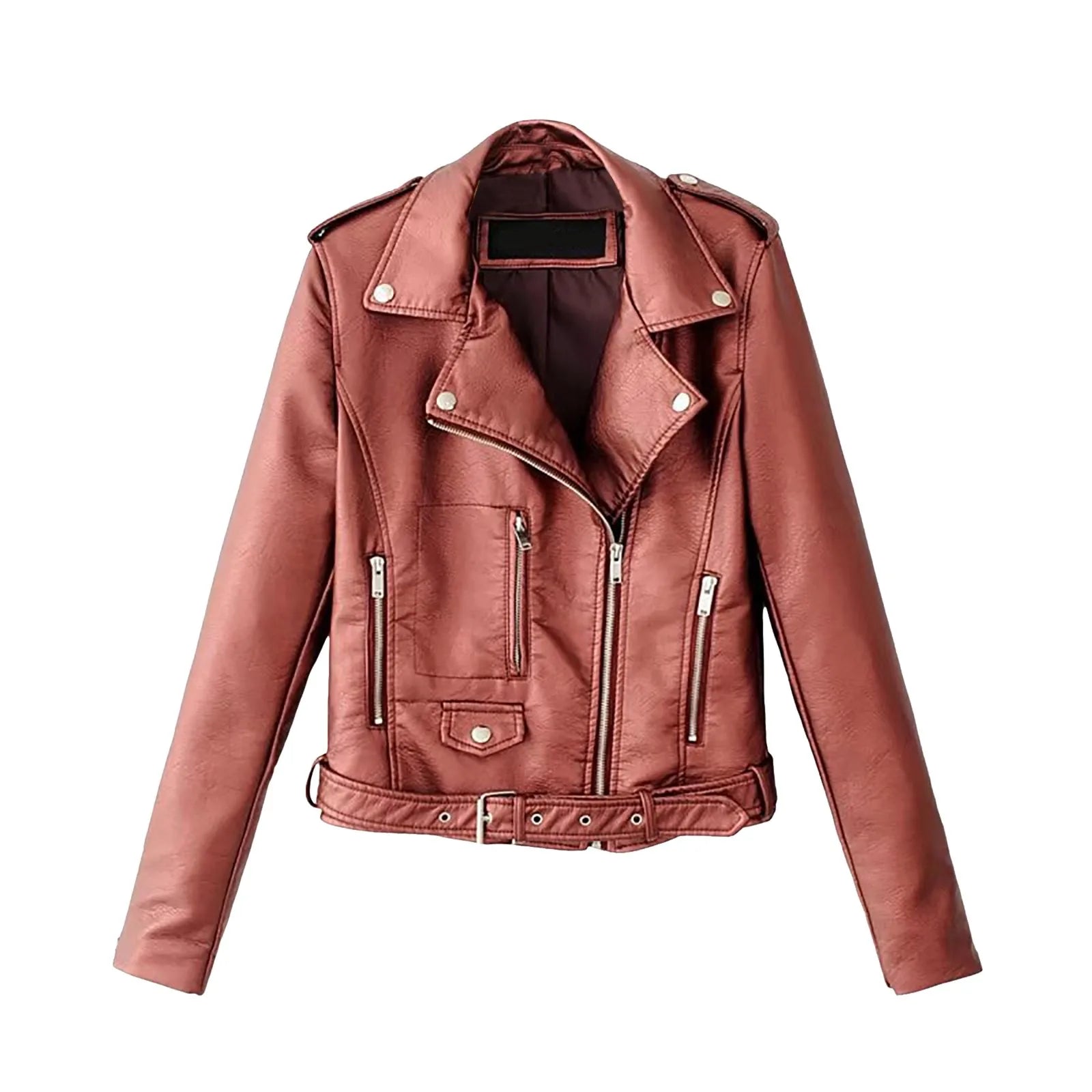 Retro Motorcycle Leather Jacket