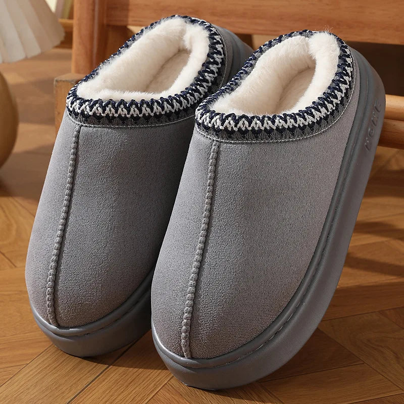 warm fluffy Woman slippers