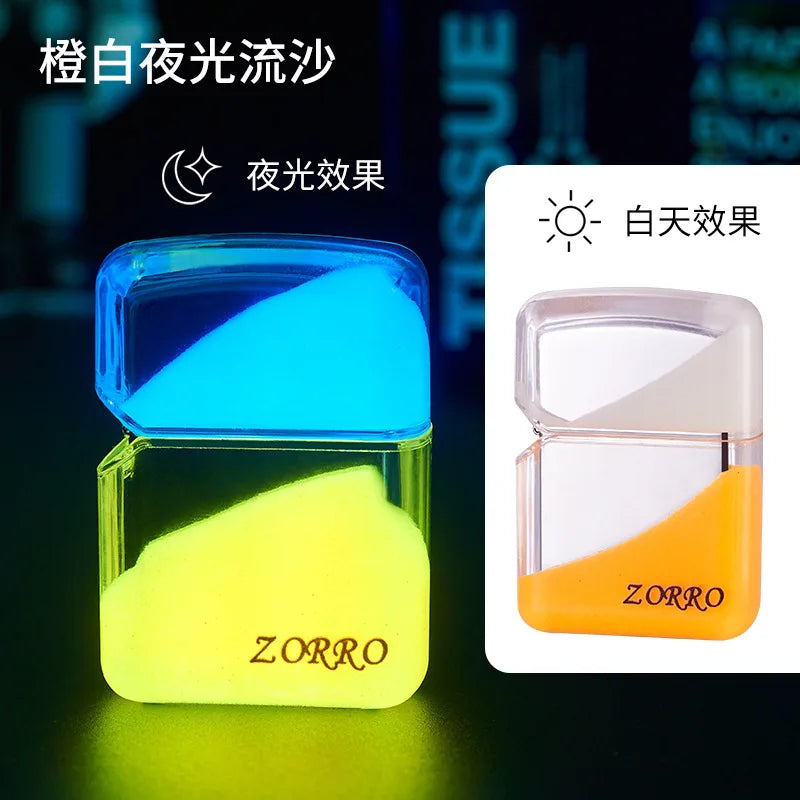 ZORRO Luminous Quicksand Cool Kerosene Lighter