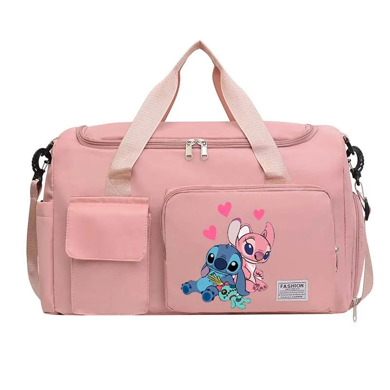 Disney Stitch Travel Bag Large Capacity