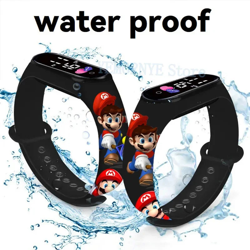 Mario Bros  Waterproof Digital Watch