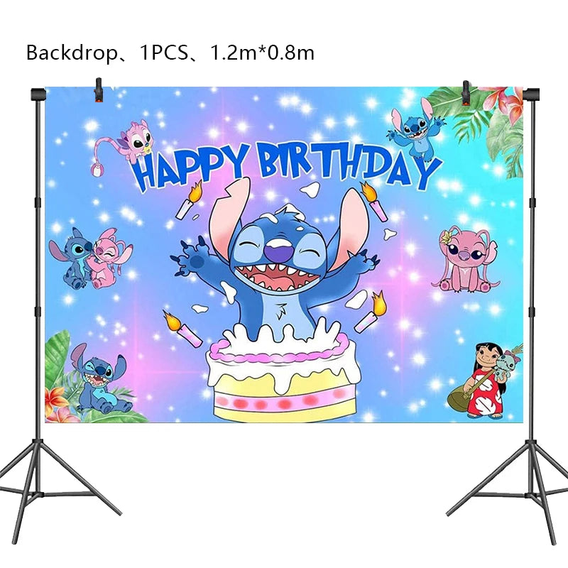 Stitch Birthday Party Decoration