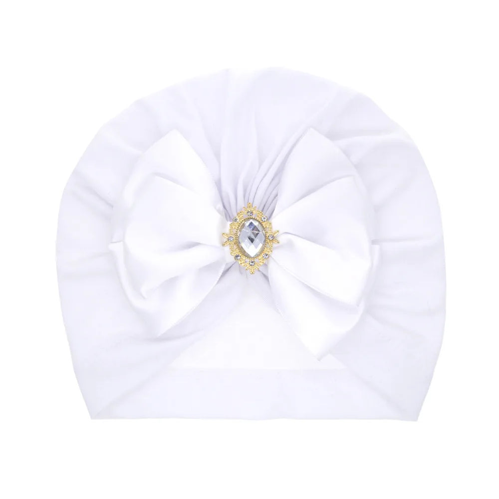 Newborn Girls Bowknot Diamond