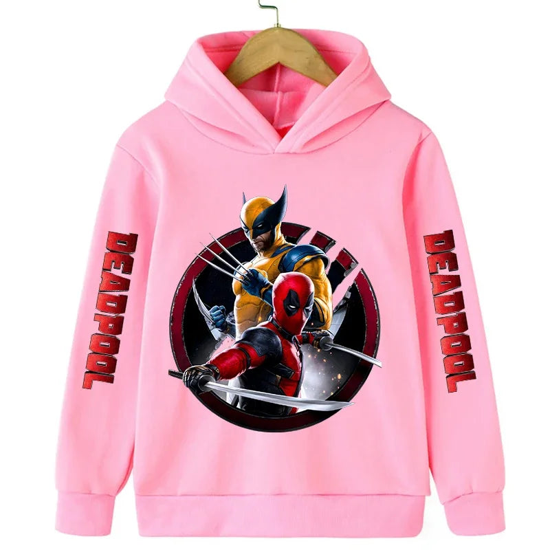 Deadpool & Wolverine Children Hooded Sweatshirts