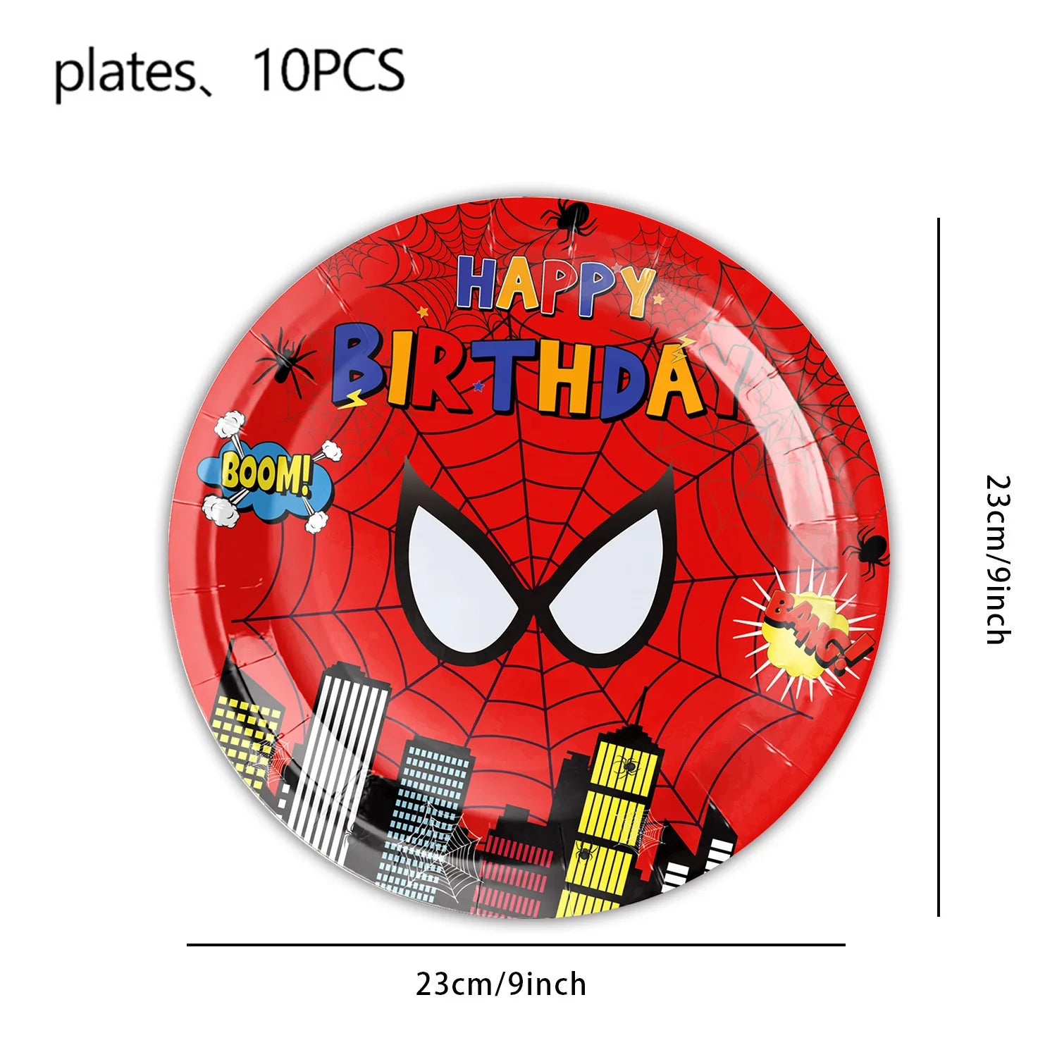 New Spiderman Theme Birthday Party Decorations